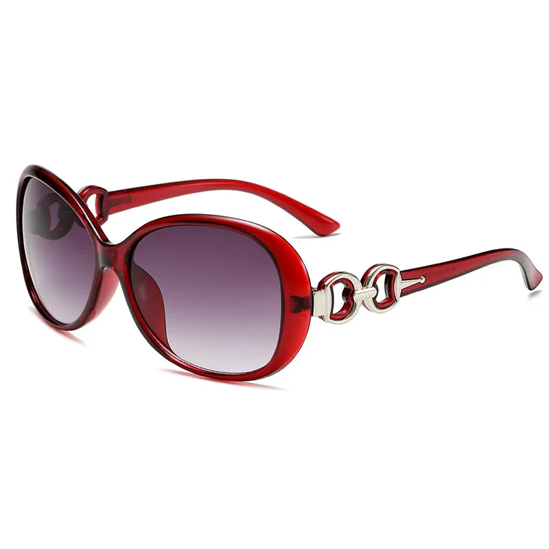 2024 Trendy and Fashionable Sunglasses Large Frame Retro Travel Sunglasses Women Sunglasses