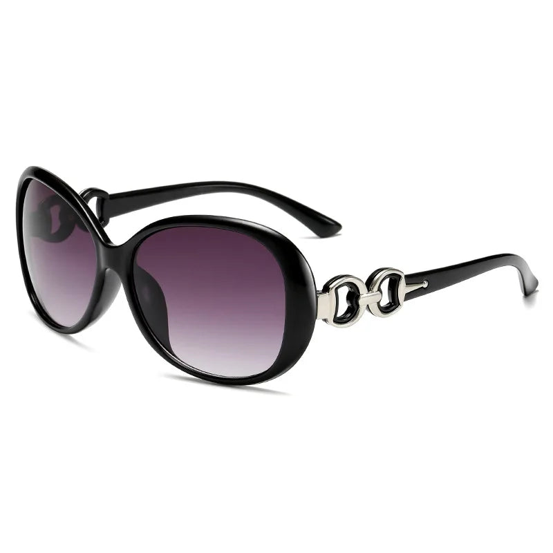 2024 Trendy and Fashionable Sunglasses Large Frame Retro Travel Sunglasses Women Sunglasses