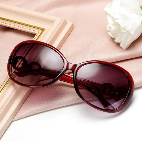 2024 Trendy and Fashionable Sunglasses Large Frame Retro Travel Sunglasses Women Sunglasses
