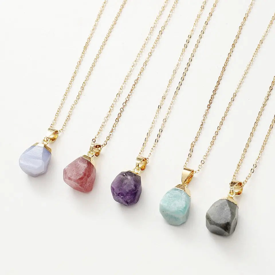 Rosa Crystal Necklace