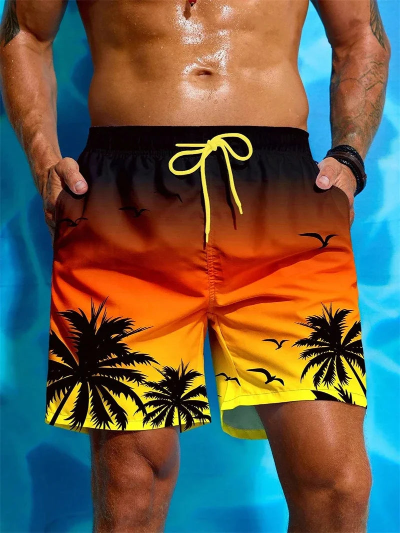 3D Anime Summer New Patrick Star Board Shorts Trunks Quick Dry Beach Swiming Shorts Women Men Hip Hop Short Pants Beach Clothes