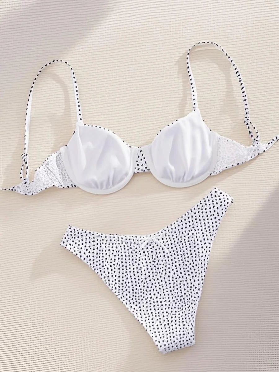 Sexy Micro Push Up Bikinis 2026 Women Swimsuit Female Swimwear Dot Bikini Set Brazilian Beachwear Bathing Suit Biquini