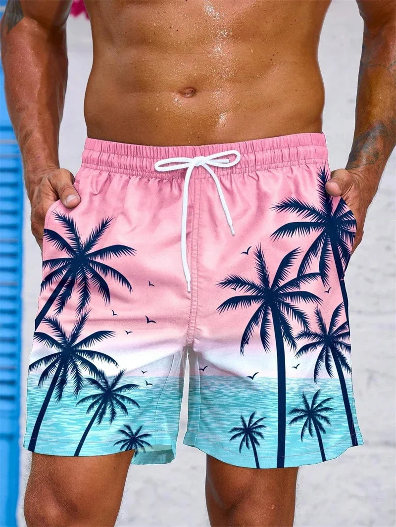 3D Anime Summer New Patrick Star Board Shorts Trunks Quick Dry Beach Swiming Shorts Women Men Hip Hop Short Pants Beach Clothes