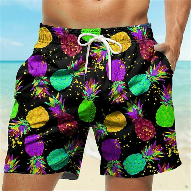 3D Anime Summer New Patrick Star Board Shorts Trunks Quick Dry Beach Swiming Shorts Women Men Hip Hop Short Pants Beach Clothes