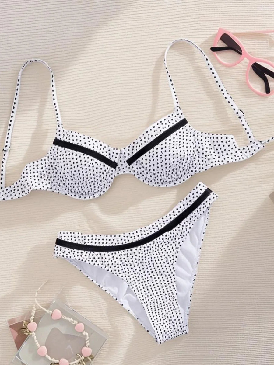 Sexy Micro Push Up Bikinis 2026 Women Swimsuit Female Swimwear Dot Bikini Set Brazilian Beachwear Bathing Suit Biquini