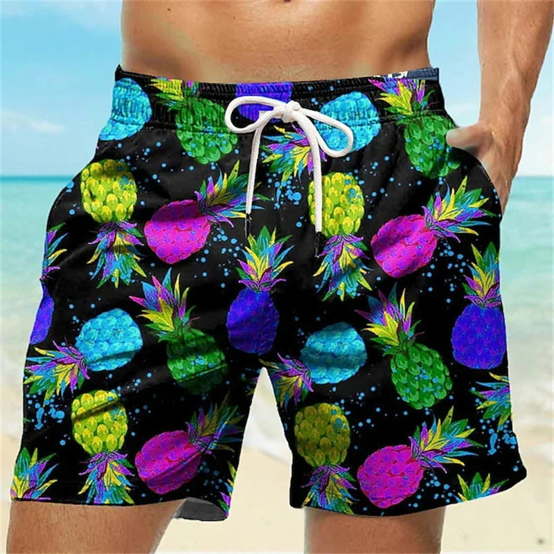3D Anime Summer New Patrick Star Board Shorts Trunks Quick Dry Beach Swiming Shorts Women Men Hip Hop Short Pants Beach Clothes