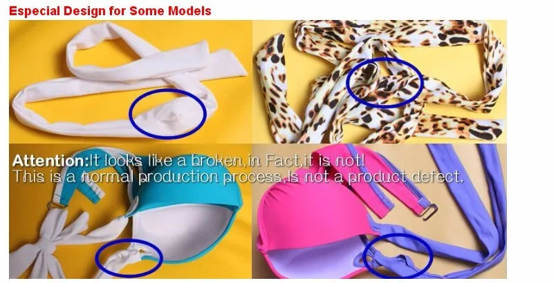 Bandeau 3Pcs Bikini Set Sexy Women Swimsuit with Sraong  Micro Bikinis Female Push Up Swimwear Bathing Suits Beachwear Biquini