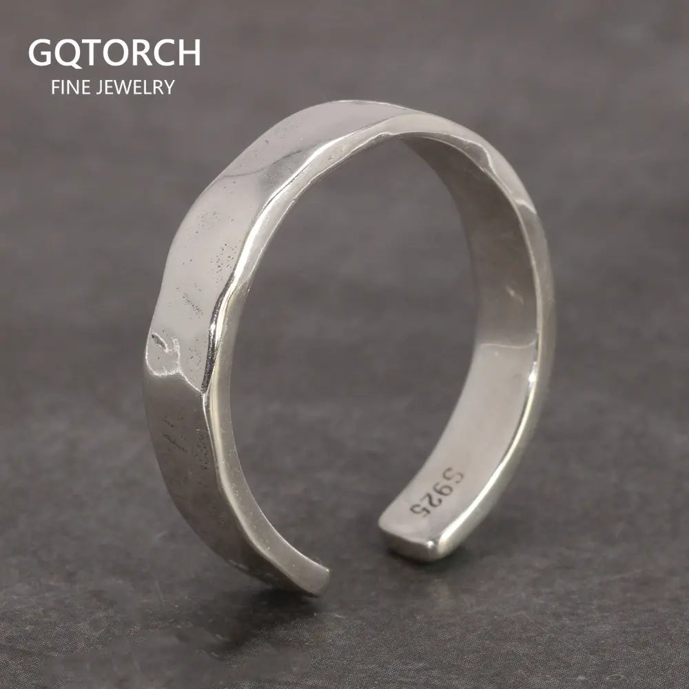 Elegant Adjustable Silver Rings
